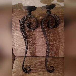 New Metal Candle Holders